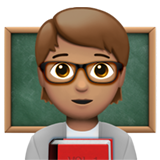 emoji di un insegnante